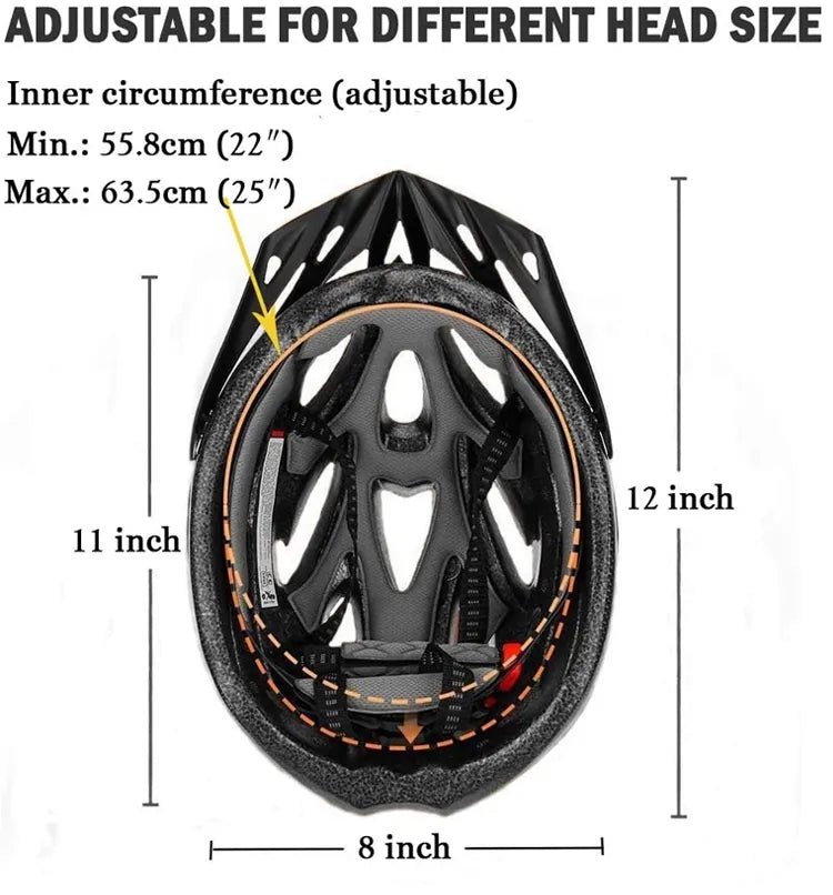 BIKINLITE High-Quality Lightweight Bike Helmet – Unisex Cycling and Motorcycle Riding Helmet