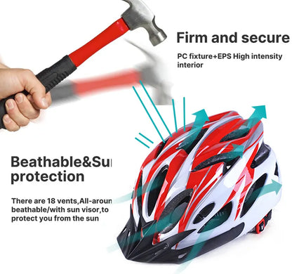 BIKINLITE High-Quality Lightweight Bike Helmet – Unisex Cycling and Motorcycle Riding Helmet